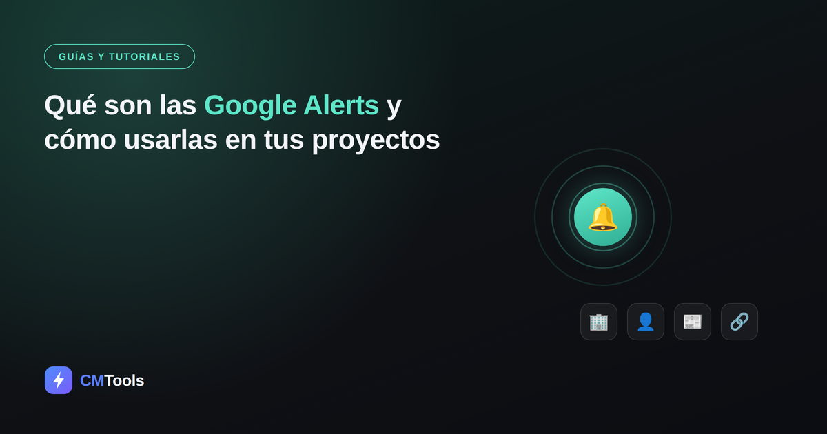 Ilustración: qué son las Google Alerts y cómo usarlas en tus proyectos