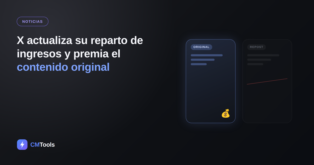 Ilustración: X actualiza su reparto de ingresos y premia el contenido original